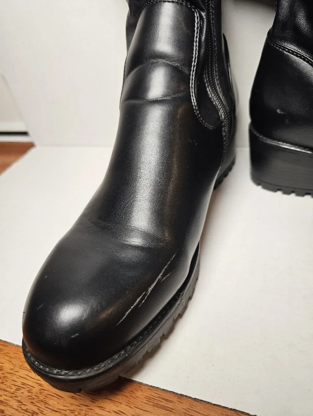Azalea Wang Akira Surgical Over The Knee Thigh High Flat Boots Size 9 Womens